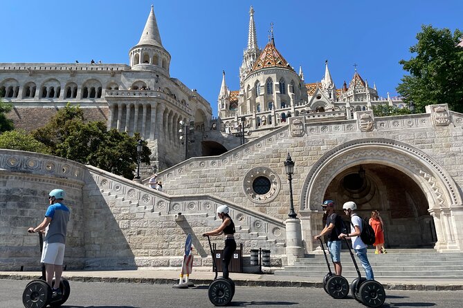 1.5 Hour Budapest Segway Tour - To The Castle Area - Clark Adam Square and the Chain Bridge setting