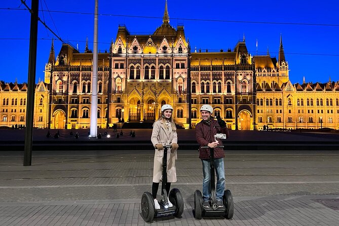 1 Hour Budapest Segway Tour - Parliament Hightails - Learning the Segway at Haris köz 2