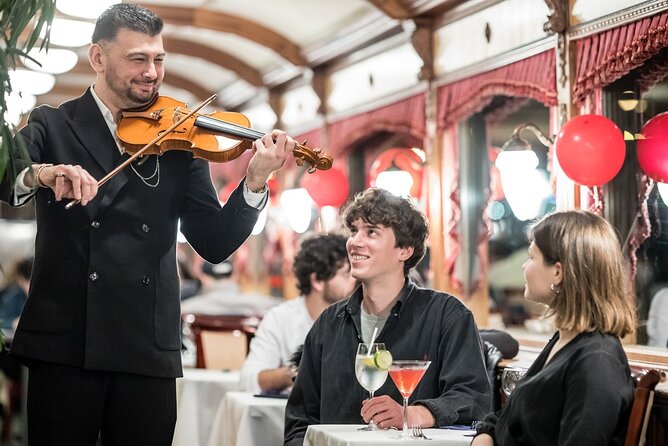 10PM Budapest Danube Cruise with Live Music & Food or Drinks - Live music from the Hungaria Folk Orchestra