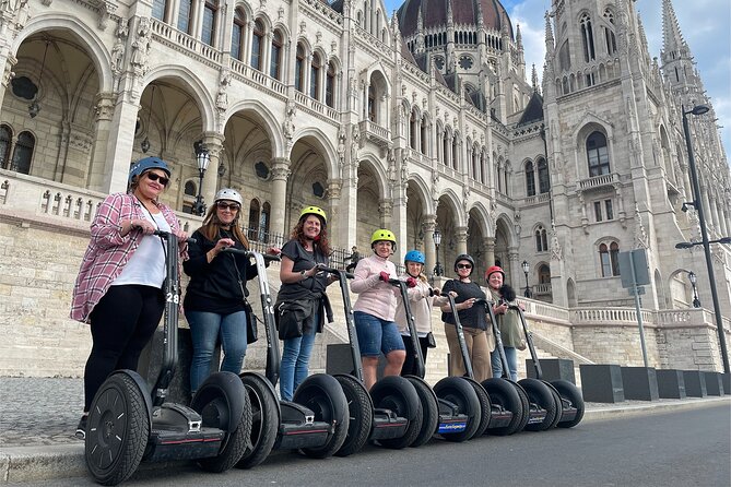 3 Hours Budapest Segway Grand City Tour Buda, Margaret and Pest - Riding up to Matthias Church and the Castle District