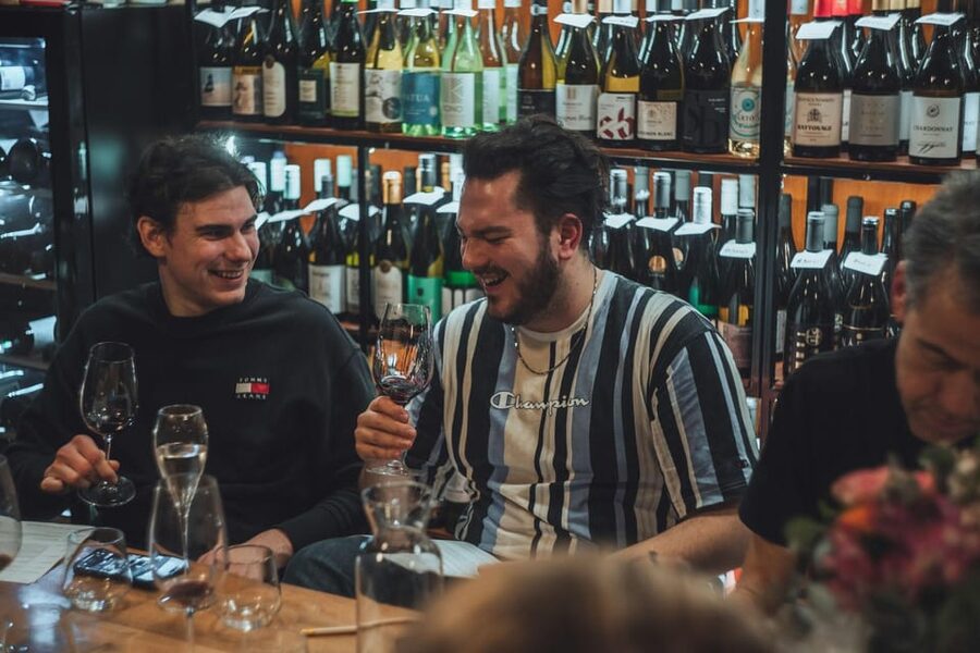 8-Tier Hungarian Wine Tasting in a Cozy Downtown Wine Bar - Eight glasses, from bubbles to Hungarian reds