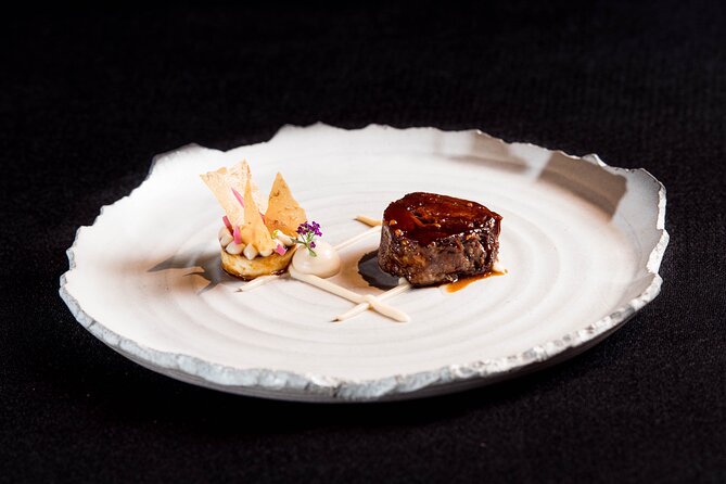 Audio visual multi-sensory chefs journey dinner experience - Spain arrives with octopus and citrus