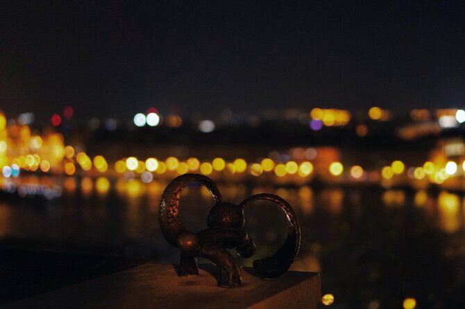 BloodThirsty Hungary - Castle District - Fisherman’s Bastion and the lights across the Danube