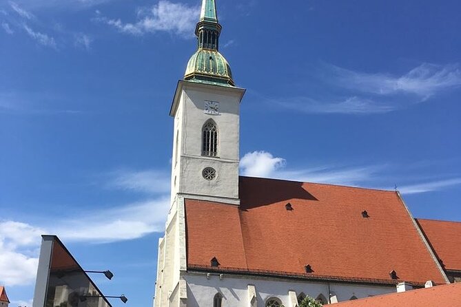 Bratislava, one day private trip from Budapest with guide! - The UFO Bridge and Bratislava’s changing skyline