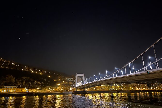 Bright Lights of Budapest Night Tour with Boat Cruise and Wine - Chain Bridge links the two sides of Budapest