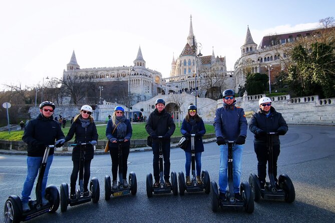 Budapest 2-Hour Night Segway Experience - St. Stephen’s Basilica under the evening lights