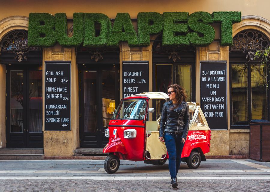 Budapest: 2-Hour Private TukTuk Tour - Comfort, weather, and the open-air design