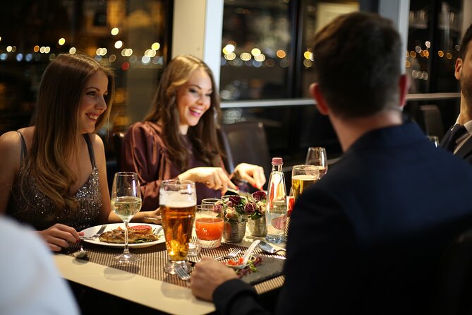 Budapest 4 course Dinner Cruise with Bar Piano and Welcome Drink - Parliament, Buda Castle, and Budapest’s best night views