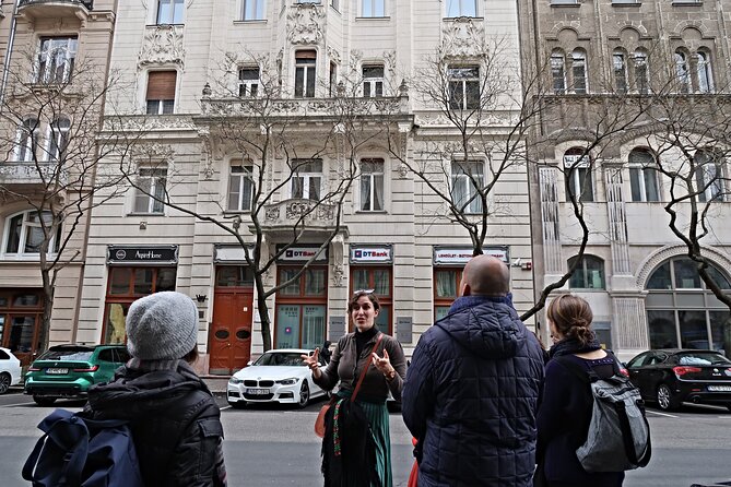 Budapest Art Nouveau Walking Tour - The Art Nouveau flower shop and smaller details