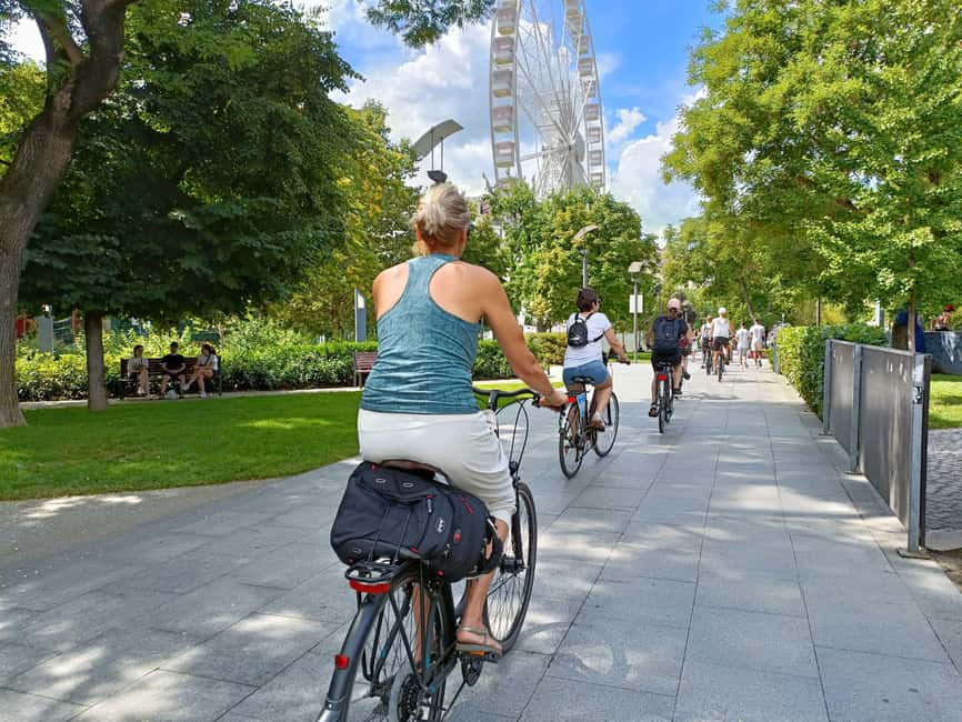 Budapest Bike Tour with a Hungarian Goulash - City Park, Vajdahunyad Castle, and the thermal baths