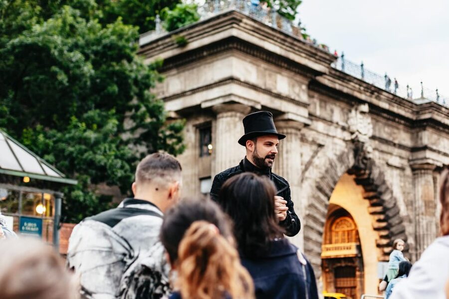 Budapest: Buda Castle District Vampires and Myths Night Tour - Prince Eugene, King Matthias, and the castle’s public spaces