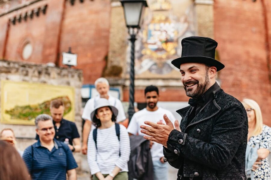 Budapest: Buda Castle District Vampires and Myths Night Tour - Starting at the Kilometre Zero Stone