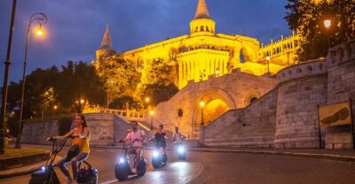 Buda Castle E-Scooter Evening Tour