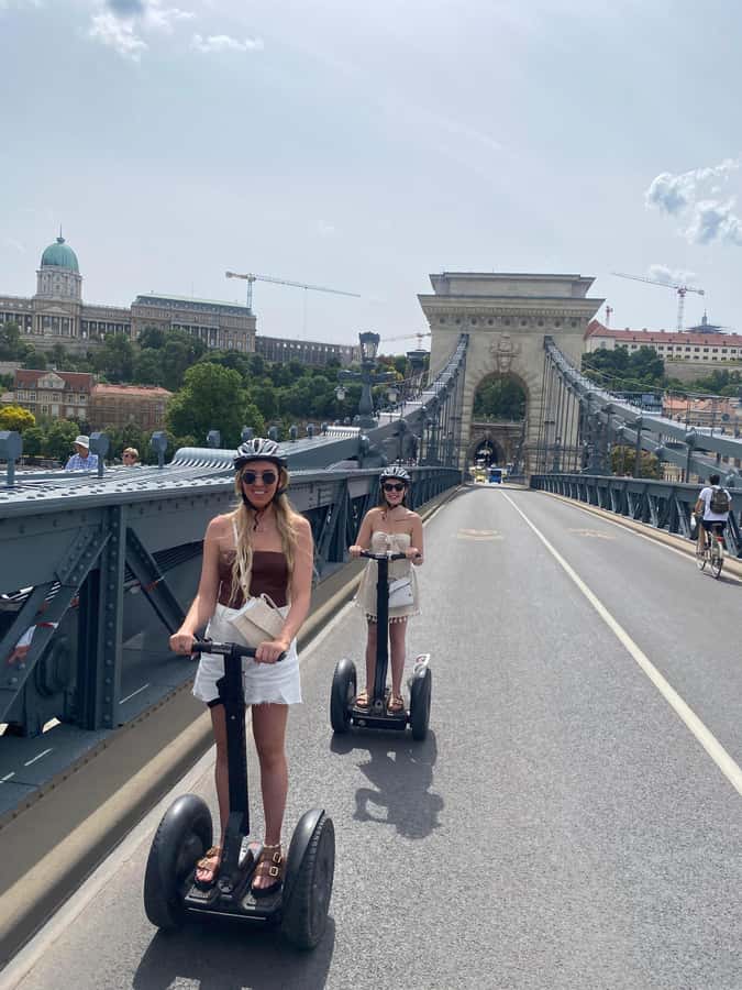Budapest Buda Castle Private Segway Tour - Riding through Buda Castle’s old streets