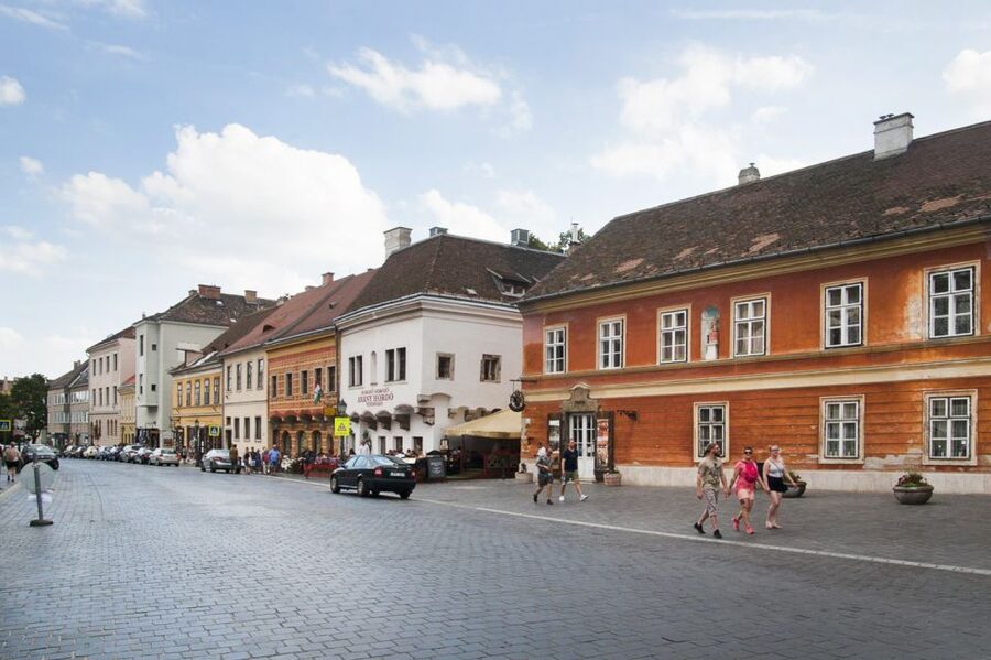 Budapest: Buda Castle Walking Tour in German - Matthias Church and the old Castle District