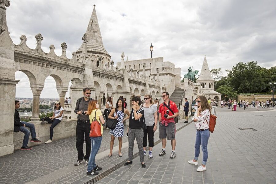 Budapest: Castle District Walk with Matthias Church Entry - Vienna Gate and Mary Magdalene Tower add the older town story