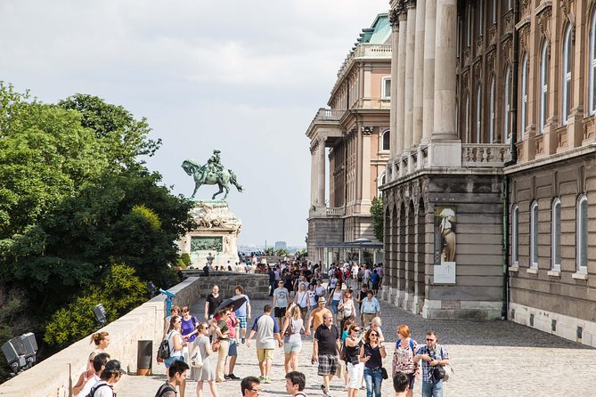 Budapest Castle Walk - Castle Garden and Várkert Bazaar by the Danube