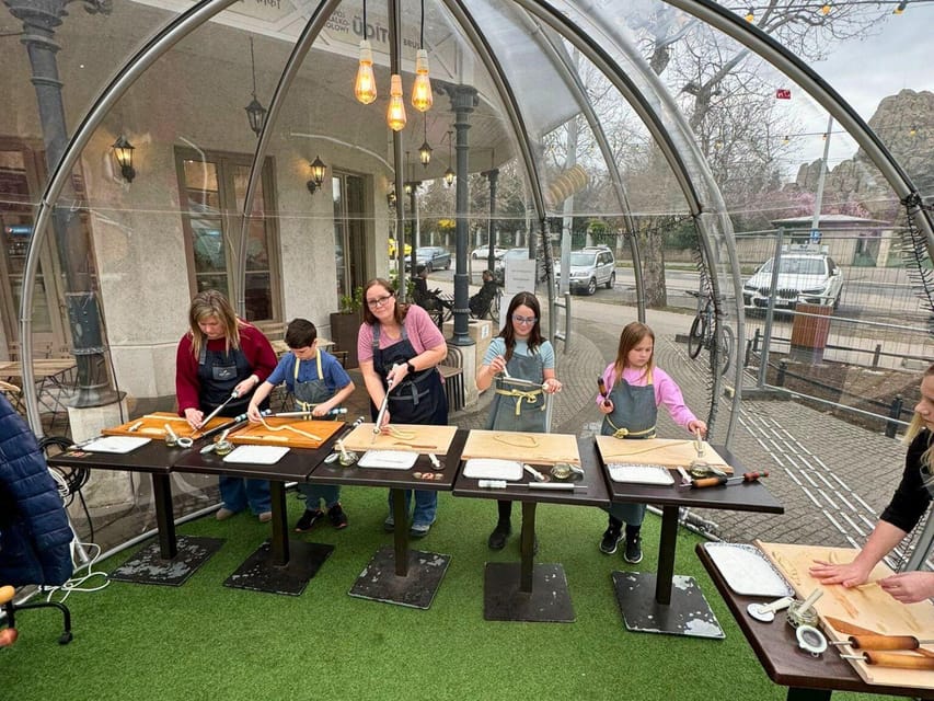 Budapest: Chimney Cake Workshop in City Park - Learning the dough and the shaping tricks