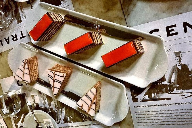 Budapest Culinary & Wine Walk - Cakes and coffee at Centrál Grand Cafe