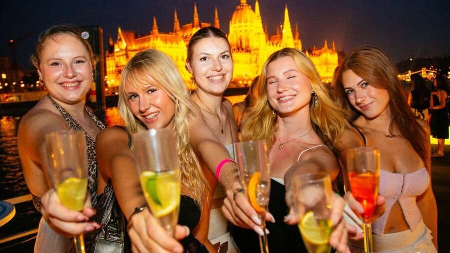 Budapest: Danube Beat Party Cruise with Drink Packages - The boat party, music, and crowd