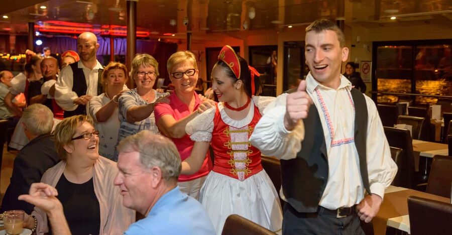 Budapest: Danube Cruise with Folk Dancing and Drinks - Starting at Silverline Dock