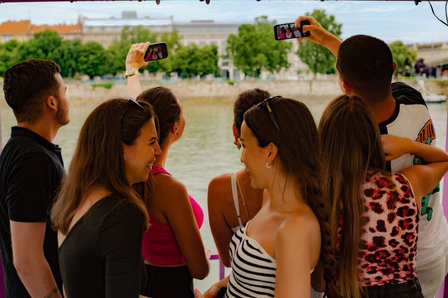 Budapest: Danube River City Lights Express Cruise - The bridges: Elizabeth, Liberty, and Margaret