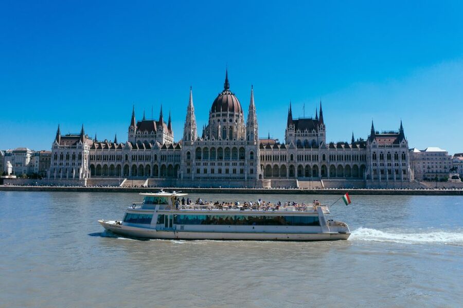 Budapest: Day or Night River Cruise on Panoramic Boat - The Danube view begins with Parliament