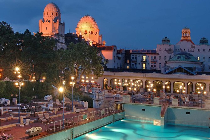 Budapest Gellert Thermal Spa Full Day Ticket with Cabin or Locker - The outdoor pools and swimming rules