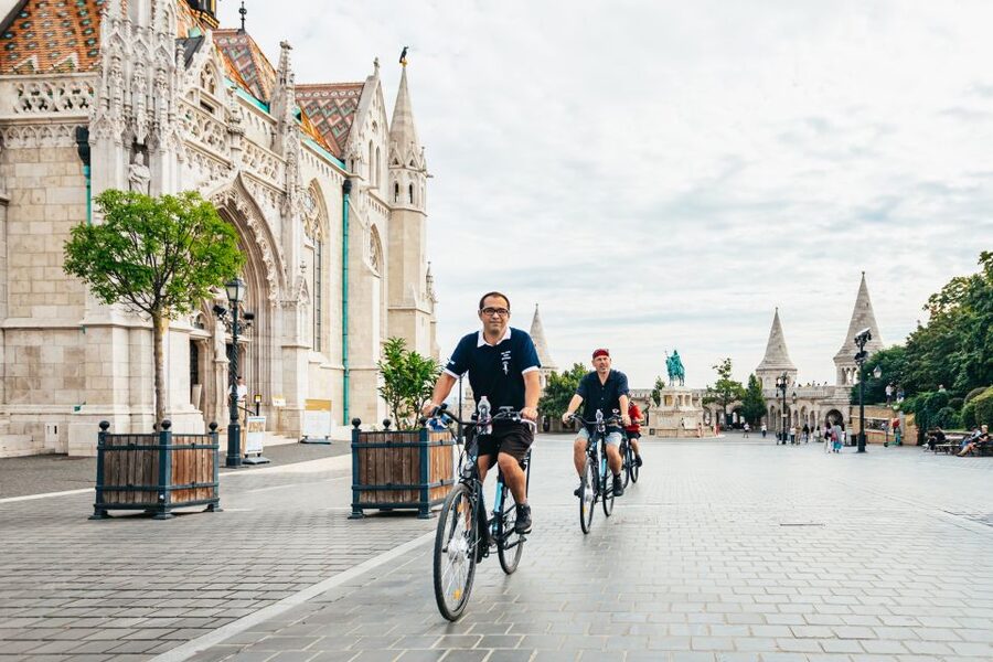 Budapest: Grand Sightseeing Bike Tour - Andrássy Avenue under the Opera House