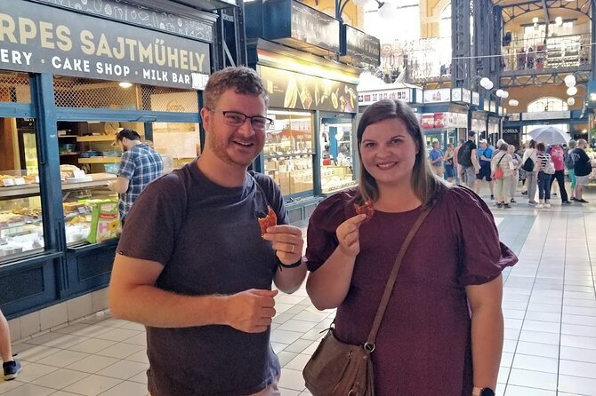 Budapest Great Market Hall Chef‑Led Private Tasting Tour - Food, history, and shopping advice together