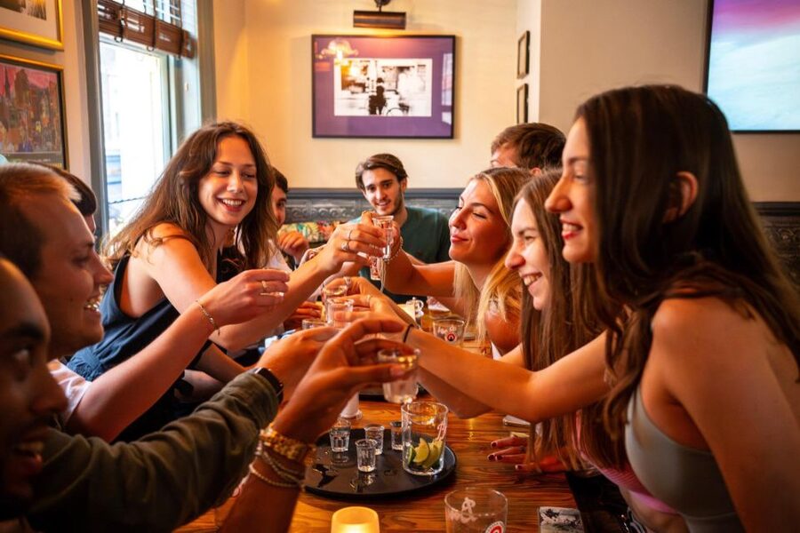 Budapest: Guided Bar Crawl Walking Tour - Klauzál tér and the first taste of Budapest nightlife
