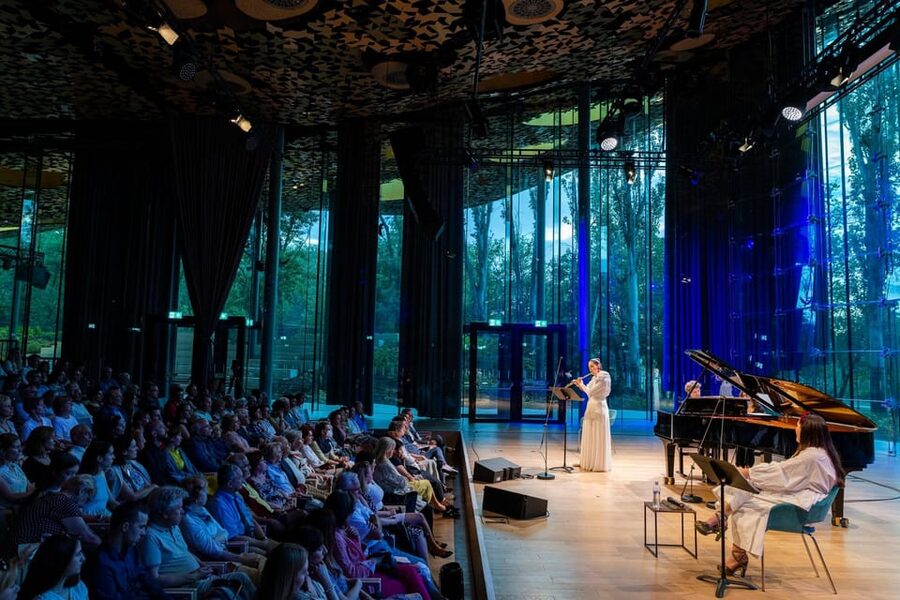 Budapest: Guided Tour of the House of Music, Hungary - How the building handles sound