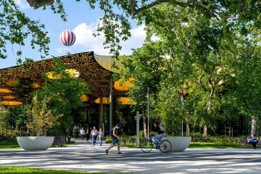 Budapest: Guided Tour of the House of Music, Hungary - Meeting your guide inside the glass foyer