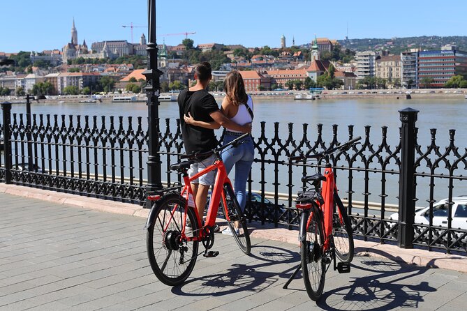 Budapest: Historic Downtown ride on E-Bicycles Buda & Pest - St. Stephen’s Basilica and Liberty Square