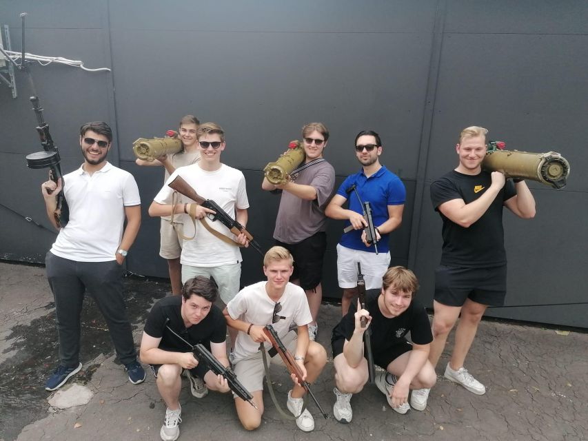 Budapest: Hollywood Gun Range Shooting Package - The firearms you are scheduled to try
