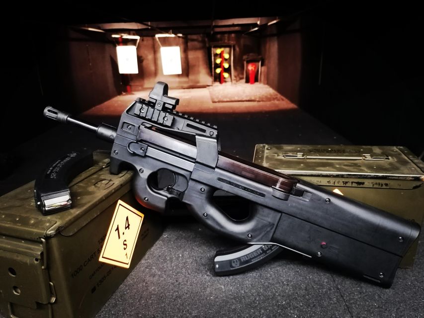 Budapest: Hollywood Gun Range Shooting Package - Couples, groups, and first-time shooters