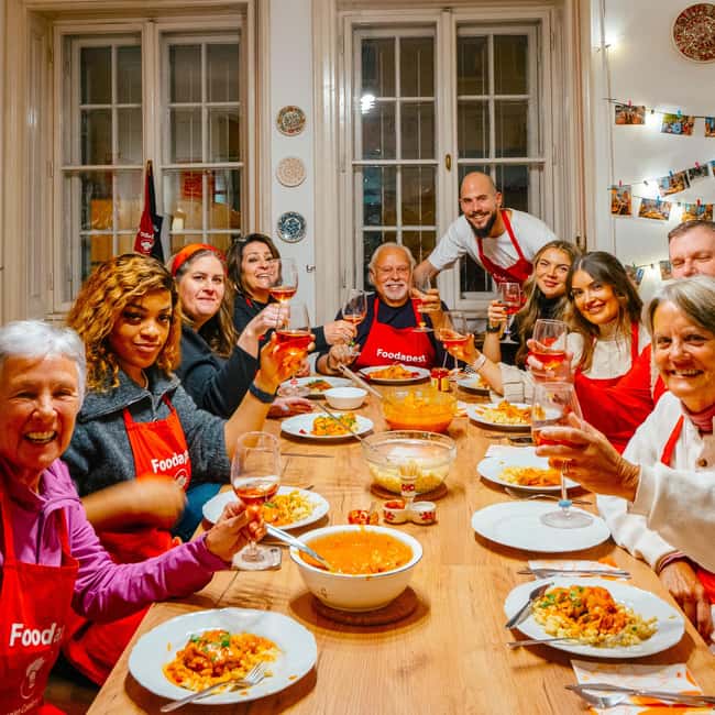 Budapest: Hungarian Cooking Class and Market Walk - Choose a Hungarian main dish