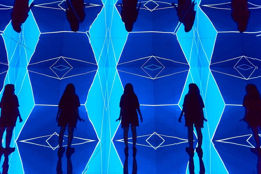 Budapest: Light Art Museum - Immersive New Media Experience - Entering Budapest’s Former Farmers’ Market