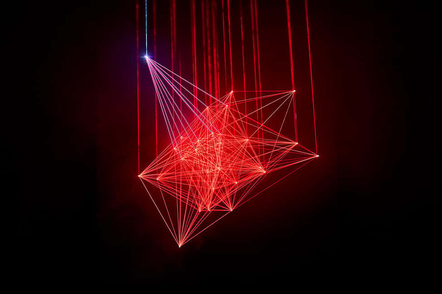 Budapest: Light Art Museum - Immersive New Media Experience - The Airlocked Dome, the Sphere, and the Blimp