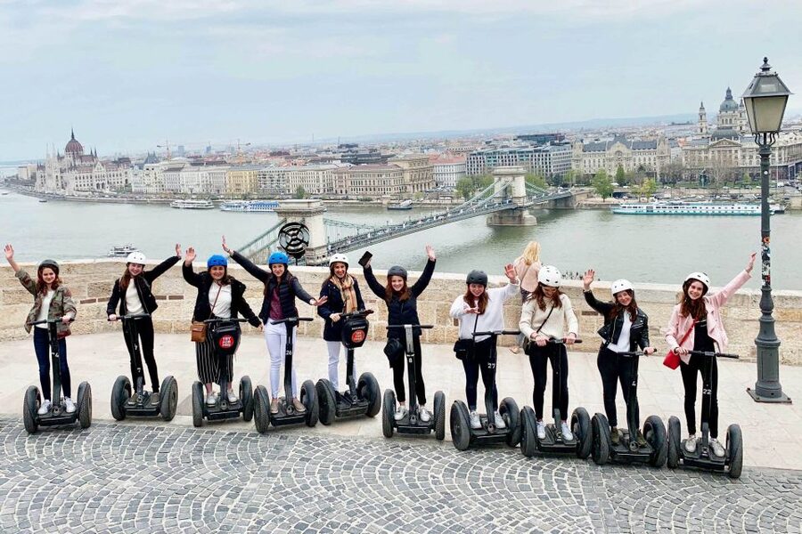 Budapest: Live-Guided Castle District Segway Tour - Adam Clark Square and the Chain Bridge