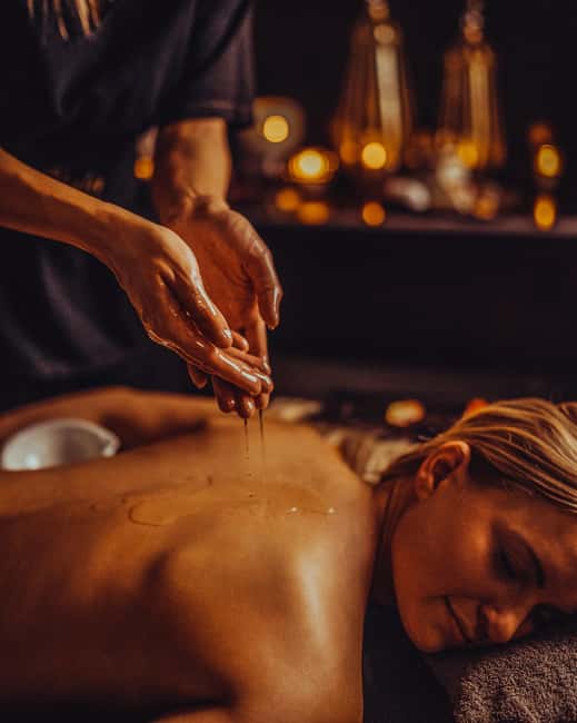 Budapest: Massage 60/75/90 min +Unlimit Bath Mandala Day Spa - A candle-lit teahouse built for quiet pauses