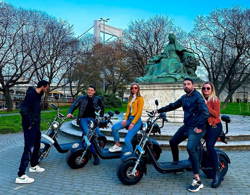 Budapest: Monster Bike Roller Guided City Tour - Szabadság Square and the Parliament Building