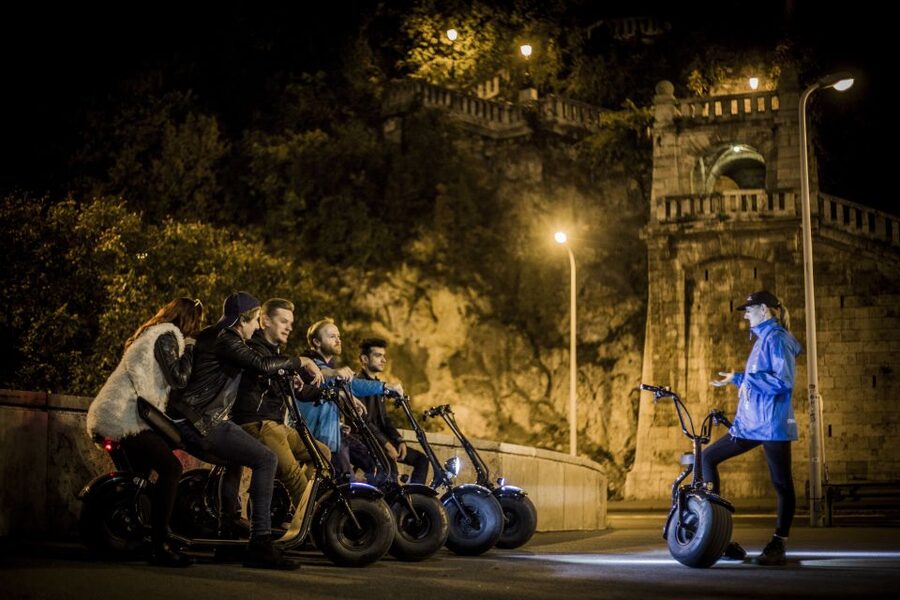 Budapest: Night Tour on MonsteRoller e-Scooter - Ten minutes to learn the MonsteRoller