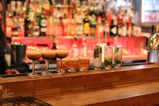 Budapest: Nightlife Bar Crawl Walking Tour - Madách Imre út ends the formal tasting