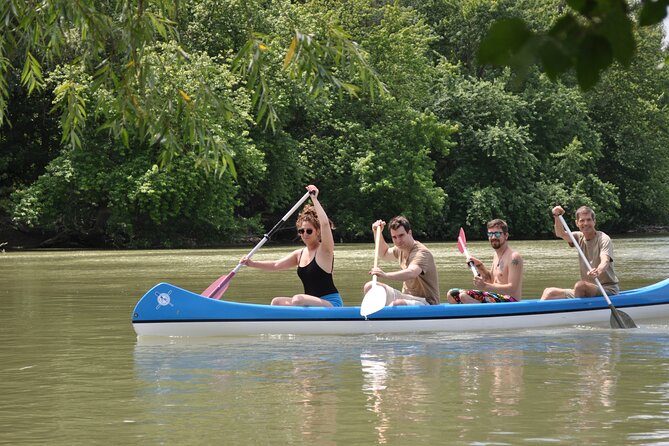 Budapest North Canoe Trip - Leaving Budapest’s Main Riverfront Behind