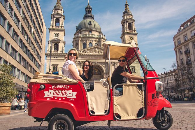 Budapest Private Tuk Tuk Half-Day Tour - Crossing the Danube by Liberty Bridge