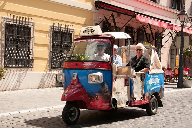 Budapest Private Tuk Tuk Half-Day Tour - Gellért Hill gives you Budapest’s best broad views
