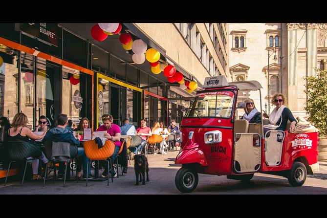 Budapest Private Tuk Tuk Tour with Wine Tasting and Cheese Platter - Gül Baba’s Tomb and the northern Buda route