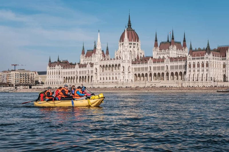 Budapest Rafting - Sunset Cruise - The river route and the finish at Dürer Kert