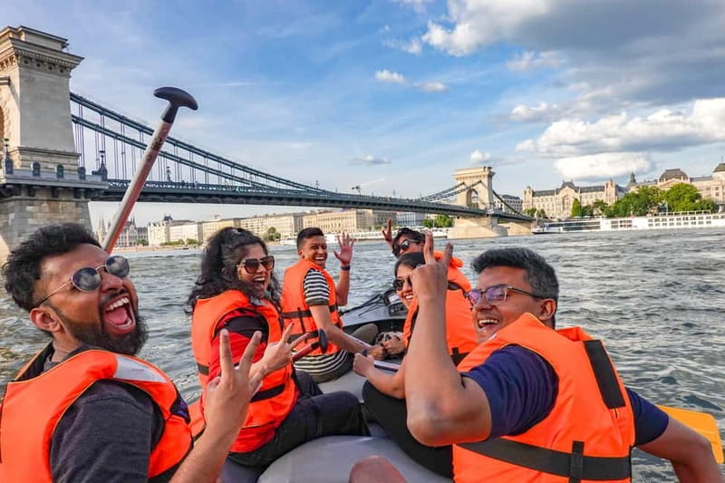 Budapest Rafting - Sunset Cruise - Parliament, bridges, and Buda’s hills from the water